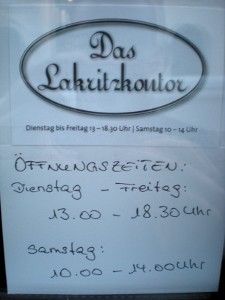 Das Lakritzkontor im Luisenviertel